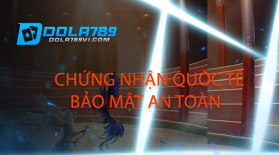 Dola789 được chứng nhận quốc tế, bảo mật, an toàn